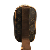 ルイ・ヴィトン LOUIS VUITTON ポシェット・ガンジュ M51870 ブラウン モノグラム・キャンバス メンズ ボディバッグ