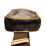 ルイ・ヴィトン LOUIS VUITTON ポシェット・ガンジュ M51870 ブラウン モノグラム・キャンバス メンズ ボディバッグ