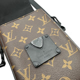 ルイ・ヴィトン LOUIS VUITTON Sロック ヴェルディカル・ウェアラブルウォレット M81522 ブラウン モノグラムマカサー メンズ ショルダーバッグ
