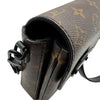 ルイ・ヴィトン LOUIS VUITTON Sロック ヴェルディカル・ウェアラブルウォレット M81522 ブラウン モノグラムマカサー メンズ ショルダーバッグ