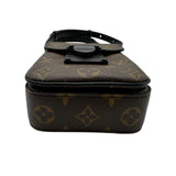ルイ・ヴィトン LOUIS VUITTON Sロック ヴェルディカル・ウェアラブルウォレット M81522 ブラウン モノグラムマカサー メンズ ショルダーバッグ