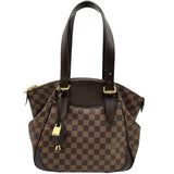 ルイ・ヴィトン LOUIS VUITTON ヴァローナGM N41119 ブラウン ダミエ レディース ハンドバッグ