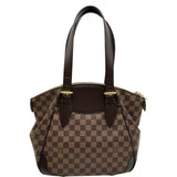 ルイ・ヴィトン LOUIS VUITTON ヴァローナGM N41119 ブラウン ダミエ レディース ハンドバッグ