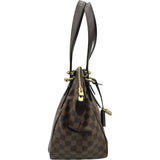 ルイ・ヴィトン LOUIS VUITTON ヴァローナGM N41119 ブラウン ダミエ レディース ハンドバッグ