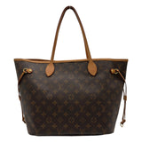 ルイ・ヴィトン LOUIS VUITTON ネヴァーフルMM M41178 ブラウン モノグラム/レザー レディース トートバッグ