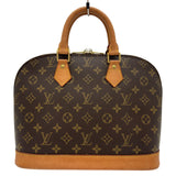 ルイ・ヴィトン LOUIS VUITTON アルマ M51130 ブラウン モノグラム/レザー レディース ハンドバッグ