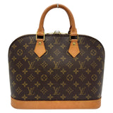 ルイ・ヴィトン LOUIS VUITTON アルマ M51130 ブラウン モノグラム/レザー レディース ハンドバッグ