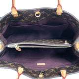 ルイ・ヴィトン LOUIS VUITTON モンテーニュGM M41067 ブラウン モノグラム レディース ショルダーバッグ