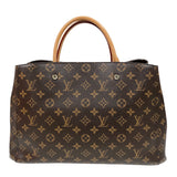 ルイ・ヴィトン LOUIS VUITTON モンテーニュGM M41067 ブラウン モノグラム レディース ショルダーバッグ