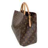 ルイ・ヴィトン LOUIS VUITTON モンテーニュGM M41067 ブラウン モノグラム レディース ショルダーバッグ
