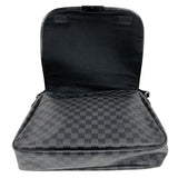 ルイ・ヴィトン LOUIS VUITTON ダニエルGM N58033 グレー ダミエ･グラフィット メンズ ショルダーバッグ