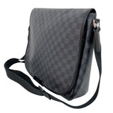 ルイ・ヴィトン LOUIS VUITTON ダニエルGM N58033 グレー ダミエ･グラフィット メンズ ショルダーバッグ