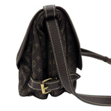 ルイ・ヴィトン LOUIS VUITTON ソミュール30 M95227 ブラウン キャンバス/レザー レディース ショルダーバッグ
