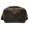 ルイ・ヴィトン LOUIS VUITTON リポーターPM M45254 ブラウン モノグラム/レザー レディース ショルダーバッグ