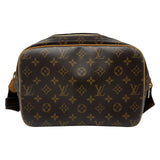 ルイ・ヴィトン LOUIS VUITTON リポーターPM M45254 ブラウン モノグラム/レザー レディース ショルダーバッグ