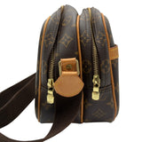 ルイ・ヴィトン LOUIS VUITTON リポーターPM M45254 ブラウン モノグラム/レザー レディース ショルダーバッグ