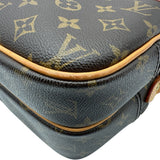 ルイ・ヴィトン LOUIS VUITTON リポーターPM M45254 ブラウン モノグラム/レザー レディース ショルダーバッグ