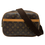 ルイ・ヴィトン LOUIS VUITTON リポーターPM M45254 ブラウン モノグラム/レザー レディース ショルダーバッグ