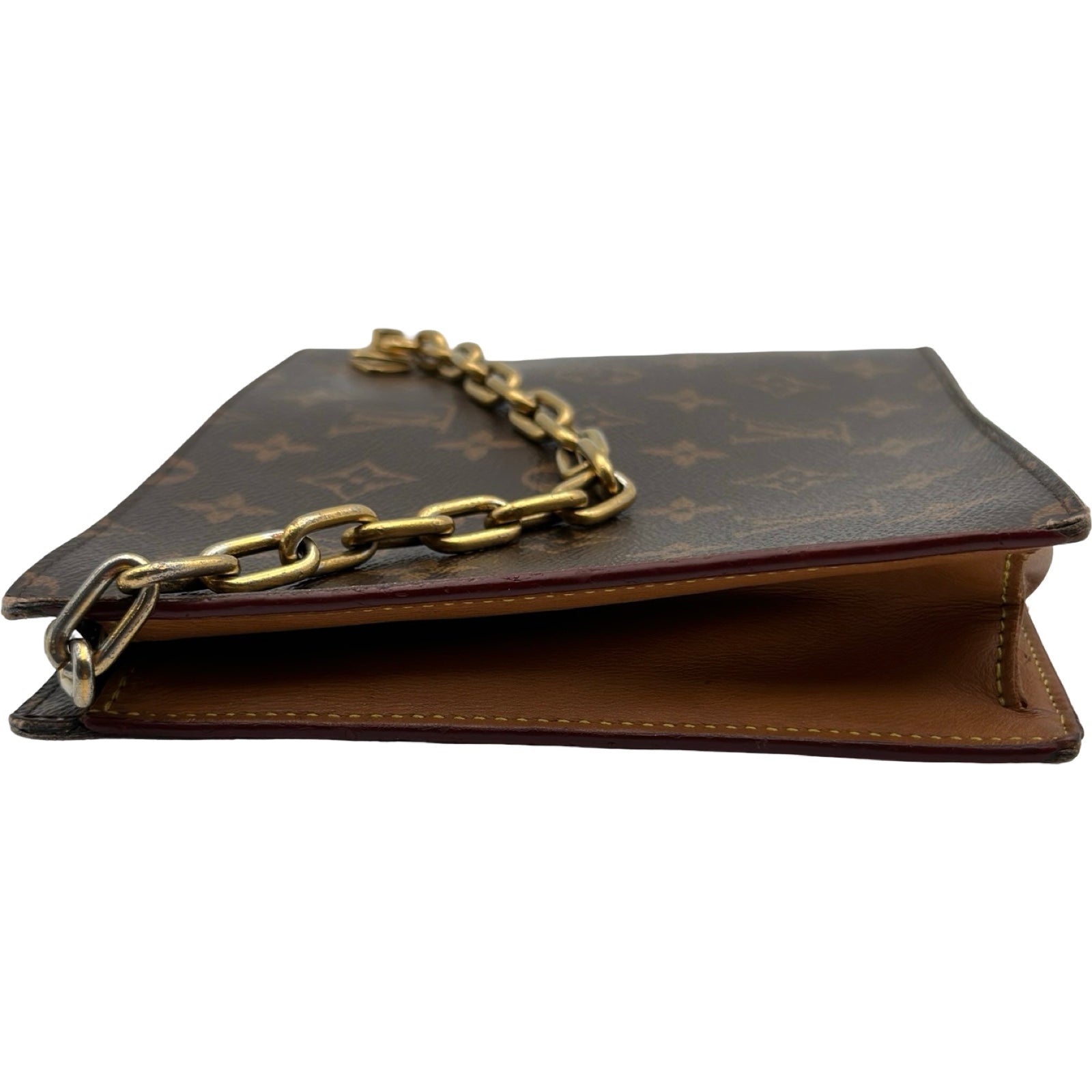 ルイヴィトン モノグラム　クラッチバッグ ルイ・ヴィトン LOUIS VUITTON チェーン・クラッチ M55646 モノグラム