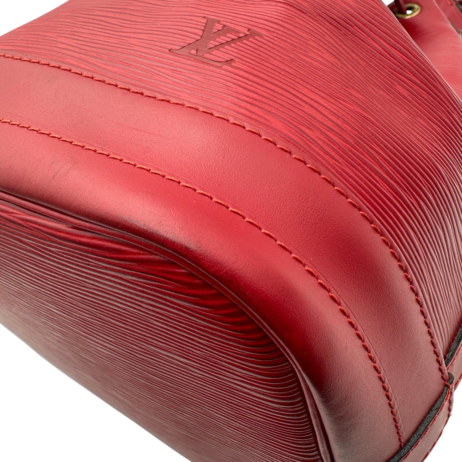 バリアル　スリムノブ　レッド　廃盤 ルイ・ヴィトン LOUIS VUITTON ノエ M44007 カスティリアンレッド エピ