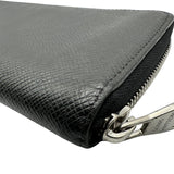 ルイ・ヴィトン LOUIS VUITTON ジッピーウォレット・ヴェルティカル M30503 ブラック タイガレザー メンズ 長財布