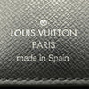 ルイ・ヴィトン LOUIS VUITTON ジッピーウォレット・ヴェルティカル M30503 ブラック タイガレザー メンズ 長財布
