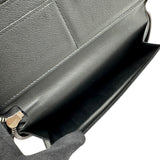 ルイ・ヴィトン LOUIS VUITTON ジッピーウォレット・ヴェルティカル M30503 ブラック タイガレザー メンズ 長財布