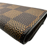 ルイ・ヴィトン LOUIS VUITTON ミュルティクレ4 N62631 ブラウン ダミエ/レザー レディース キーケース