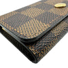 ルイ・ヴィトン LOUIS VUITTON ミュルティクレ4 N62631 ブラウン ダミエ/レザー レディース キーケース