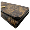 ルイ・ヴィトン LOUIS VUITTON ミュルティクレ4 N62631 ブラウン ダミエ/レザー レディース キーケース