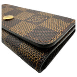 ルイ・ヴィトン LOUIS VUITTON ミュルティクレ4 N62631 ブラウン ダミエ/レザー レディース キーケース