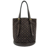 ルイ・ヴィトン LOUIS VUITTON バケットPM M95226 ブラウン キャンバス/レザー レディース トートバッグ