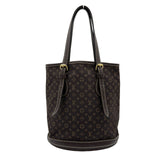 ルイ・ヴィトン LOUIS VUITTON バケットPM M95226 ブラウン キャンバス/レザー レディース トートバッグ