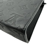 ルイ・ヴィトン LOUIS VUITTON ガストン・ウェアラブル ウォレット M81115 ブラック モノグラム・シャドウ メンズ ショルダーバッグ