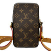 ルイ・ヴィトン LOUIS VUITTON ミュージックプレイヤー・ウェアラブルウォレット M14063 ブラウン モノグラム/レザー レディース ショルダーバッグ