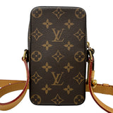 ルイ・ヴィトン LOUIS VUITTON ミュージックプレイヤー・ウェアラブルウォレット M14063 ブラウン モノグラム/レザー レディース ショルダーバッグ