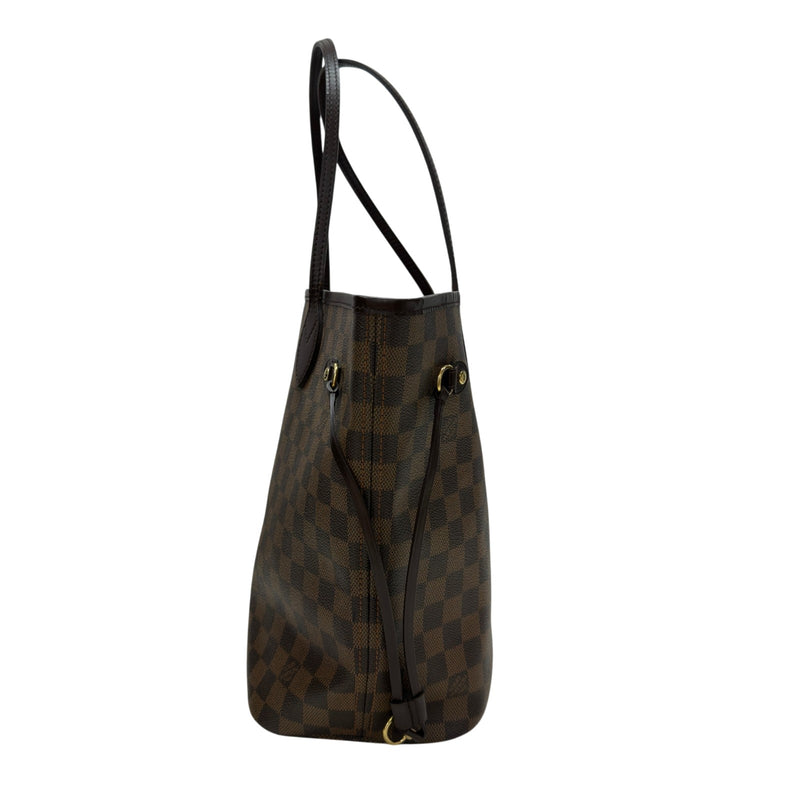 LOUIS VUITTON ルイ・ヴィトン トートバッグ N51105 ダミエ ネヴァーフル MM トート ハンドバッグ ブラウン系 MM【中古】 ルイ・ヴィトン LOUIS VUITTON ネヴァーフルMM N51105 ブラウン ダミエ