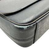 ルイ・ヴィトン LOUIS VUITTON ロマンPM M32725 ネイビー タイガレザー メンズ ショルダーバッグ