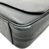 ルイ・ヴィトン LOUIS VUITTON ロマンPM M32725 ネイビー タイガレザー メンズ ショルダーバッグ