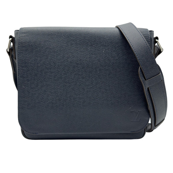 ルイ・ヴィトン LOUIS VUITTON ロマンPM M32725 ネイビー タイガレザー