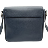 ルイ・ヴィトン LOUIS VUITTON ロマンPM M32725 ネイビー タイガレザー メンズ ショルダーバッグ