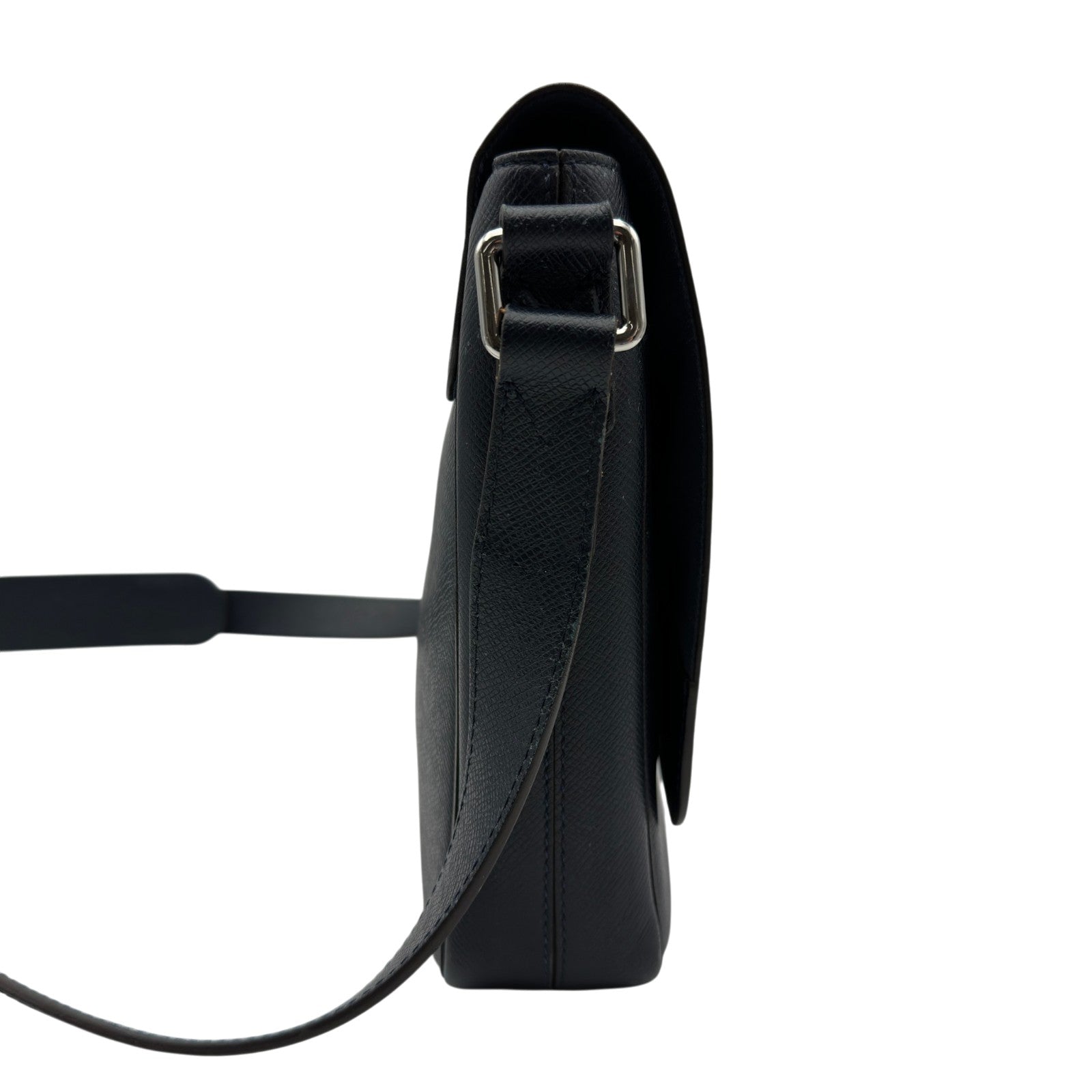 ルイ・ヴィトン LOUIS VUITTON ロマンPM M32725 ネイビー タイガレザー