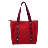 ルイ・ヴィトン LOUIS VUITTON カバMM M40034 レッド キャンバス/レザー レディース トートバッグ