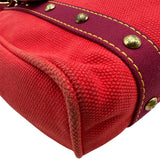 ルイ・ヴィトン LOUIS VUITTON カバMM M40034 レッド キャンバス/レザー レディース トートバッグ