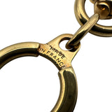 ルイ・ヴィトン LOUIS VUITTON アノクレ・キーリング M62698 ゴールド メタル レディース キーホルダー