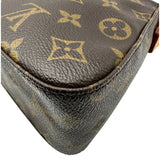 ルイ・ヴィトン LOUIS VUITTON ミニ・ルーピング M51147 ブラウン モノグラム/レザー レディース ハンドバッグ