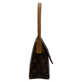ルイ・ヴィトン LOUIS VUITTON ミニ・ルーピング M51147 ブラウン モノグラム/レザー レディース ハンドバッグ