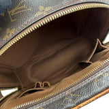 ルイ・ヴィトン LOUIS VUITTON パックオール・サックアド M51132 ブラウン モノグラム/レザー レディース ボディバッグ