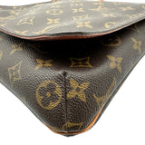 ルイ・ヴィトン LOUIS VUITTON ミュゼット・サルサ ショート M51258 ブラウン モノグラム/レザー レディース ショルダーバッグ