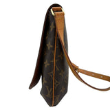 ルイ・ヴィトン LOUIS VUITTON ミュゼット・サルサ ショート M51258 ブラウン モノグラム/レザー レディース ショルダーバッグ